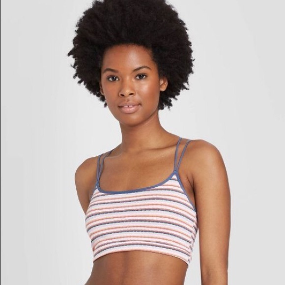 Colsie Tops - Colsie Striped Bralette